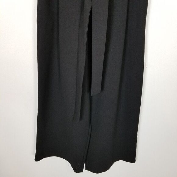 Anthropologie ett:twa Women Sedona Cropped Jumpsuit Sz S Wide Leg Event Black - Picture 3 of 8